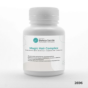 Magic Hair Complex : Complexo para Diminuir a Queda de Cabelos