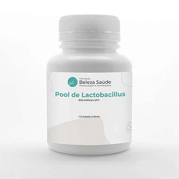 Probióticos Controle da Acne - Pool de Lactobacillus