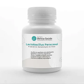 Lactobacillus Paracasei - Probiótico Manutenção do Peso