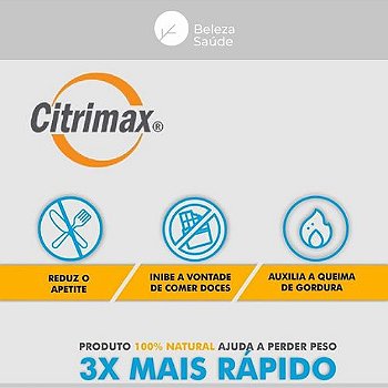 Citrimax + Lactob Gasseri : Probiótico Controle da Fome