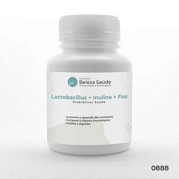 Pool Lactobacillus + Inulina + Fos - Probióticos Saúde