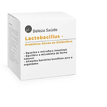 Lactobacillus - Probiótico Ativos da Marca : Lactobacillus Paracasei 1 Bilhão ufc, Lactobacillus Rhamnosus 1 Bilhão ufc, Lactobacillus Acidophilus 1 Bilhão ufc, Bifidobacterium lactis 1 Bilhão ufc, FOS