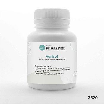 Verisol Colágeno Puro com Bio Peptídeos : Pote Granel
