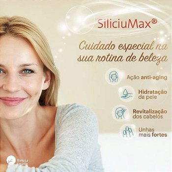 Siliciumax + Resveratrol + Coenzima + Luteína - Cápsulas para sua Beleza