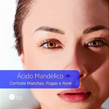 Ácido Mandélico 10% - Combate Manchas, Rugas e Acne