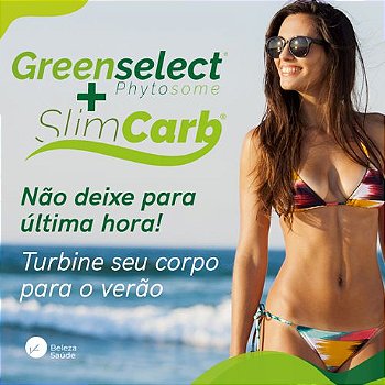 Greenselect + SlimCarb : Modulador de Peso, Termogênico, Queima de Gordura