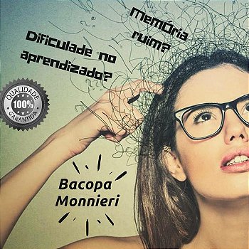 Bacopa Monnieri 500 mg : Memorização Retenção de Informações
