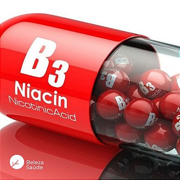Vitamina B3 ( NIACINA ) 500mg : Energia para as Células, Baixar os Níveis de Colesterol