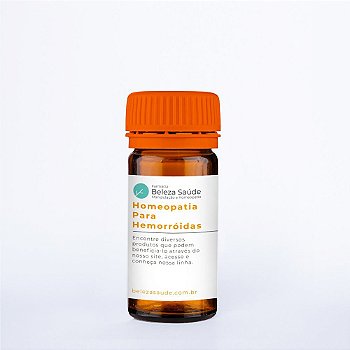 Homeopatia para Hemorróidas e Varizes : Glóbulos 15g