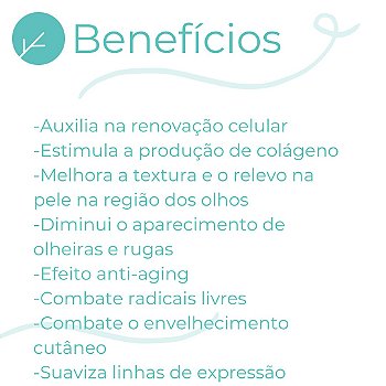 Dmae + Vitamina C + Retinol - Creme para Área Dos Olhos - 50g