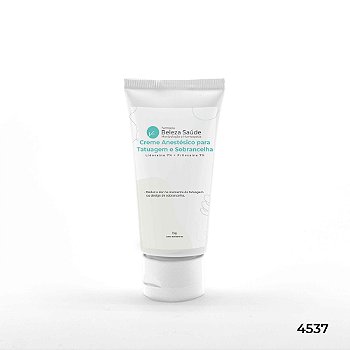 Creme Anestésico para Tatuagem e Sobrancelha : 15gr