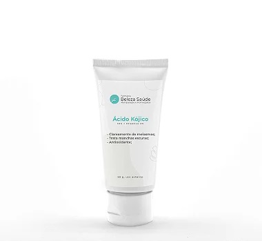 Ácido Kójico 10% + Glicólico 5%  - Manchas e Fechar Poros - 50g