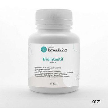 Biointestil 300mg Saúde Digestiva - 30 cápsulas
