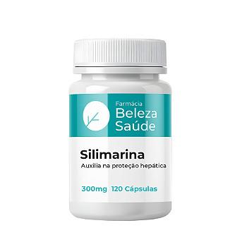 Silimarina 300mg Hepatoprotetor - 120 Cápsulas