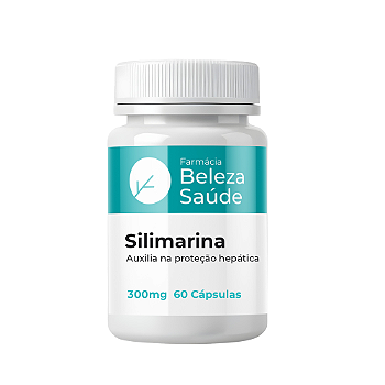 Silimarina 300mg Hepatoprotetor - 60 Cápsulas