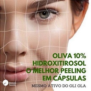 Hidroxitirosol 300mg Trata Manchas Faciais - 120 doses