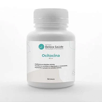 Ocitocina 20ui : Hormônio do Amor e da Convivência Social - 160 doses
