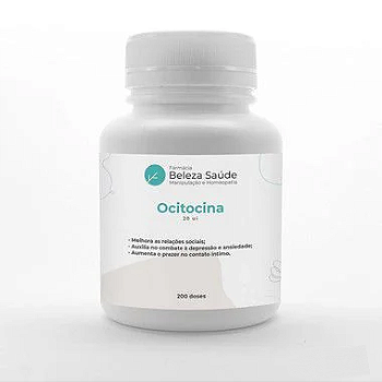 Ocitocina 20ui : Hormônio do Amor e da Convivência Social - 200 doses