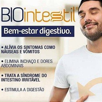 Biointestil 600mg - Saúde Digestiva - 60 doses