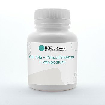 Oli Ola + Pinus Pinaster + Polypodium - Melasma e Manchas - 60 doses