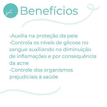 Probióticos Controle da Acne - Pool de Lactobacillus - 120 Cápsulas