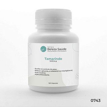 Tamarindo 500mg - 120 doses