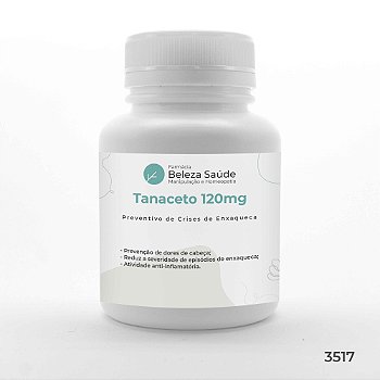 Tanaceto 120mg : Preventivo de Crises de Enxaqueca