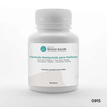 Fórmula Manipulada para Mau Hálito Halitose Bafo - 180 doses