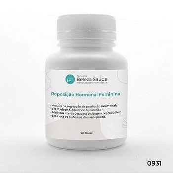 Fito Hormônio para Reposição Hormonal Natural Feminina - 150 doses