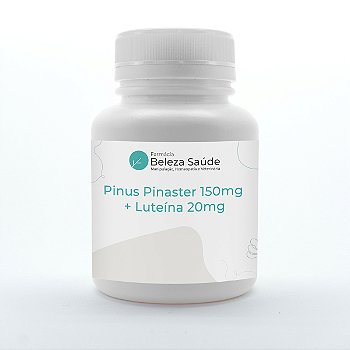 Pinus Pinaster 150mg + Luteína 20mg Antiaging - 90 doses