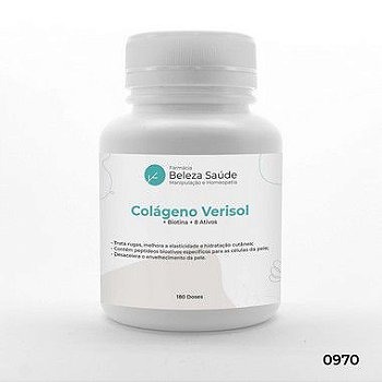Renova Pele V10 - Colágeno Verisol + Biotina + 8 Ativos - 180 doses