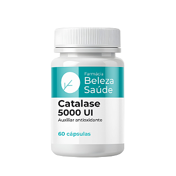 Catalase 5000ui : Anti Cabelos Brancos / Grisalhos 60 Caps