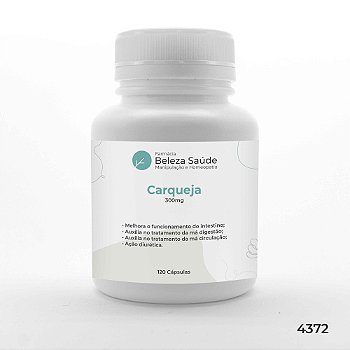 Carqueja 300mg : 120 Cápsulas