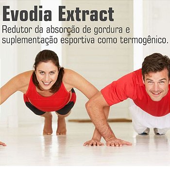 Evodia Extrato Seco 30mg : 120 Cápsulas