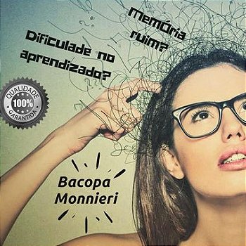 Bacopa Monnieri 500 mg : Memorização Retenção de Informações - 240 doses
