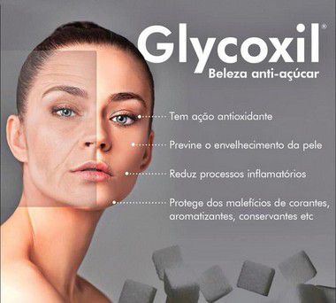 Glycoxil 100mg Antienvelhecimento e Diminui Rugas - 60 doses