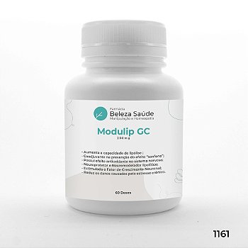 Modulip GC 200mg : Ativo Modulador Corporal de Última Geração - 60 doses
