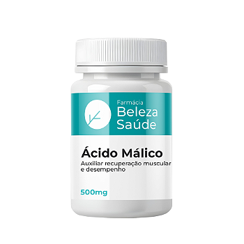 Ácido Málico 500mg 90 Cápsulas