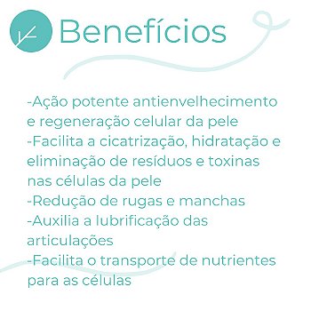 Acido Hialurônico 100mg Anti Rugas - 90 doses