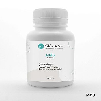 Altilix + MSM + 3 Ativos - Detox e Gerenciamento de Peso - 30 doses