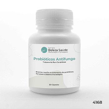 Probióticos Antifungo : Tratamento Para Candidíase 60 Caps
