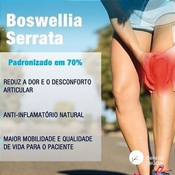 Boswellia Serrata 400mg : Para sua Saúde Corporal - 120 doses