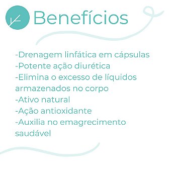 Cactin 750mg Drenagem Linfática em Cápsulas - 60 doses