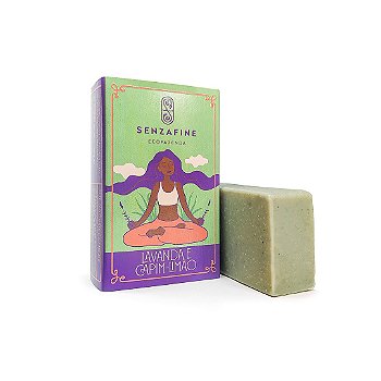 Sabonete Natural de Lavanda e Capim Limão - 100g