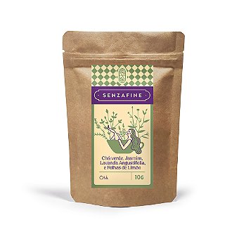 Chá verde floral com jasmim e lavanda francesa - 20g