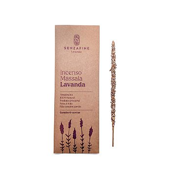 Incenso Natural Lavanda - 6 varetas