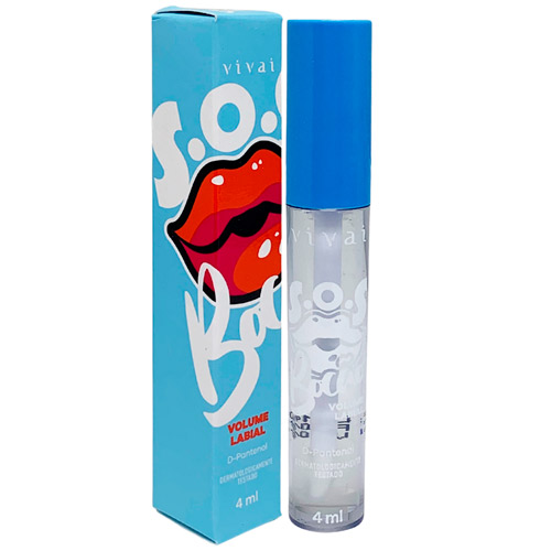 Gloss SOS Bocão Volume Labial Incolor Vivai 3025.1.1