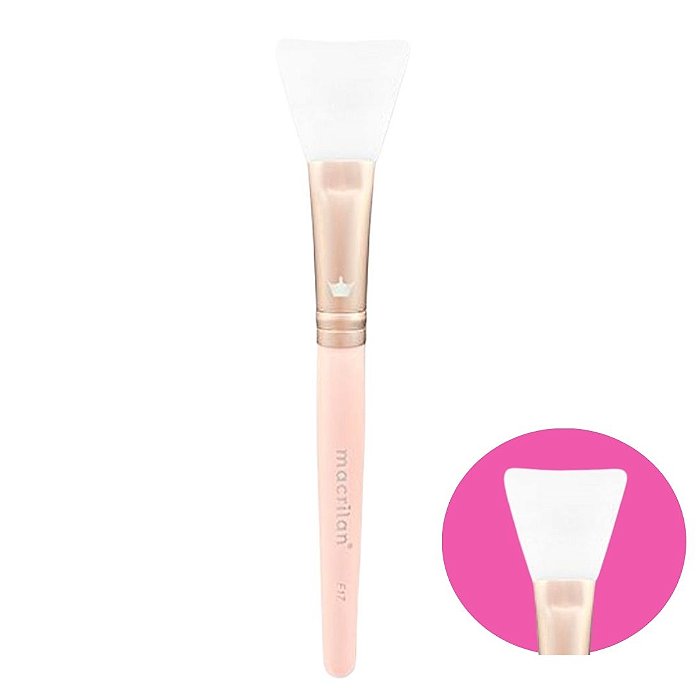 Pincel Profissional para Face de Silicone Linha BFF Macrilan F17