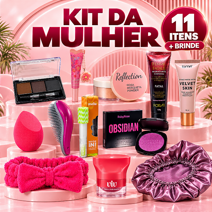 Kit da Mulher - 11 Itens + Brinde