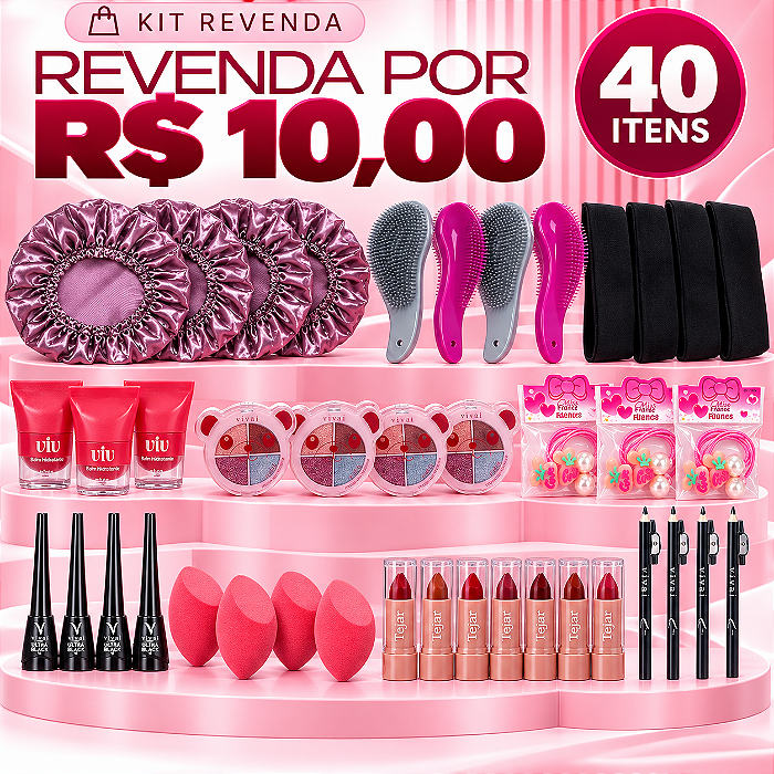 Revenda por R$10,00 - 40 Itens